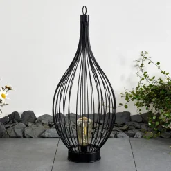 Lampe Solaire Pasadena Led Noir, 1 Lumiere