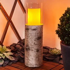 Lampe Solaire Tivedstorp Led Couleur Bois, 12 Lumieres