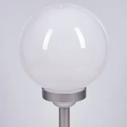 Lampe Solairekanganbou Led Argente, 4 Lumieres, Changeur De Couleurs