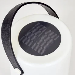Lampe Solaires Acebal Led Noir, Blanc, 1 Lumiere, Changeur De Couleurs