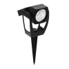 Lampe Solaires Eglo Flood Led Noir, 1 Lumiere