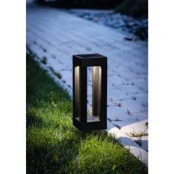 Lampe Solaires Eglo Pur Led Noir, 1 Lumiere