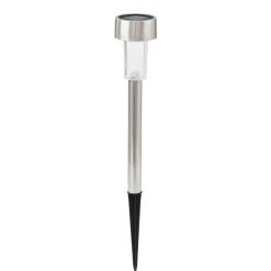 Lampe Solaires Eglo Shine Led Acier Inoxydable, 1 Lumiere