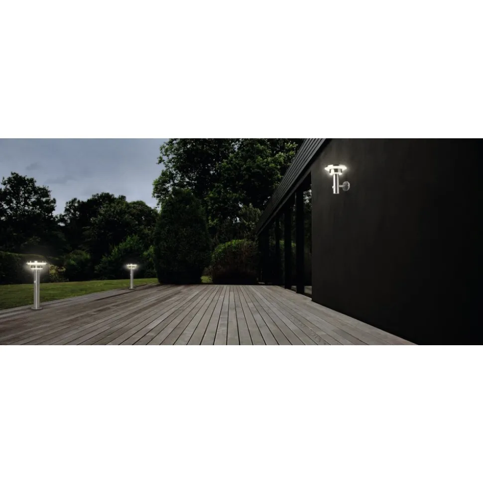 Lampe Solaires Ledvance Endura® Acier Inoxydable, 1 Lumiere, Detecteur De Mouvement
