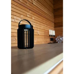 Lampe Solaires Lutec Kozy Led Noir, 1 Lumiere