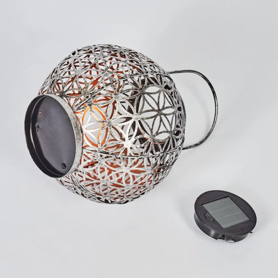 Lampe Solaires Moreland Led Cuivre, Noir, Argente, 1 Lumiere