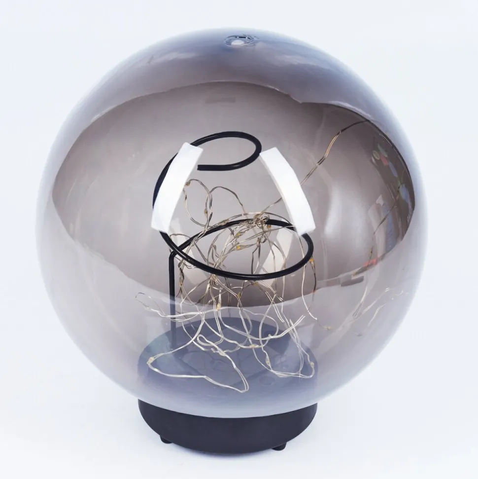 Lampe Solaires Pollenca Led Noir, 30 Lumieres