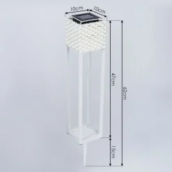 Lampe Solaires Quarrata Led Blanc, 1 Lumiere