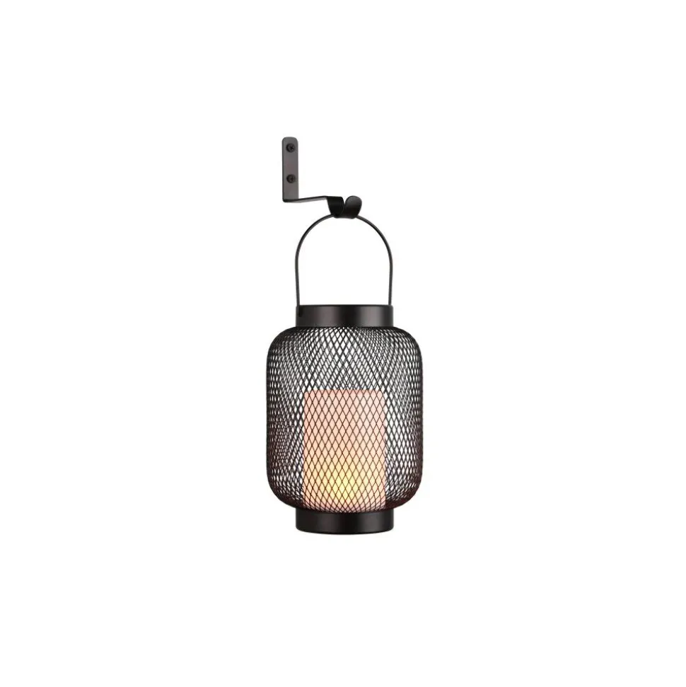Lampe Solaires Reality Sonora Led Noir, 1 Lumiere