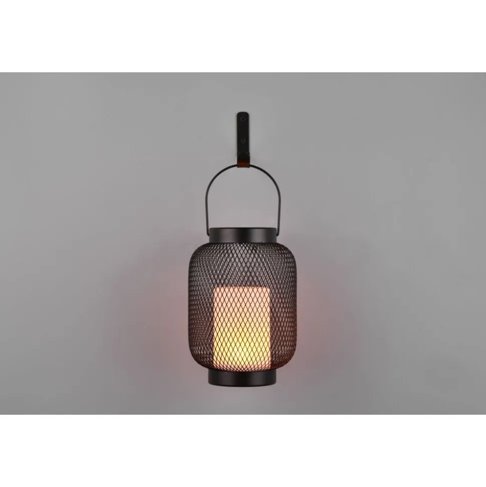 Lampe Solaires Reality Sonora Led Noir, 1 Lumiere