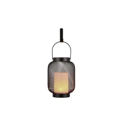 Lampe Solaires Reality Sonora Led Noir, 1 Lumiere