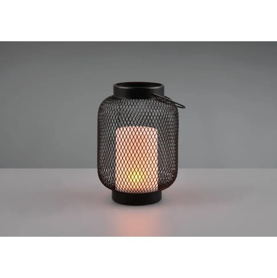 Lampe Solaires Reality Sonora Led Noir, 1 Lumiere
