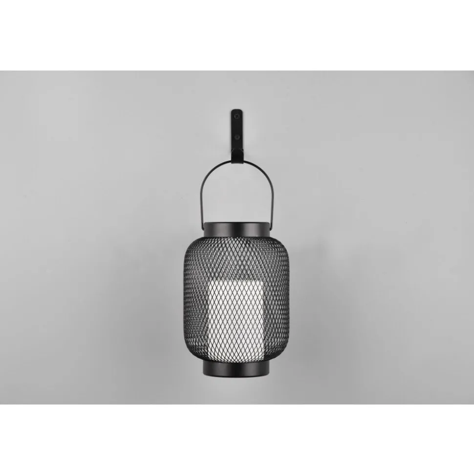 Lampe Solaires Reality Sonora Led Noir, 1 Lumiere