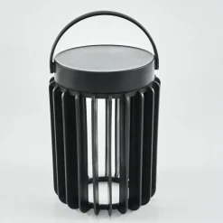 Lampe Solaires Rossina Led Noir, 1 Lumiere