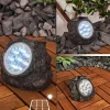 Lampe Solaires Sameo Led Brun, 8 Lumieres