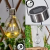 Lampe Solairetiltil Led Acier Inoxydable, 1 Lumiere
