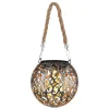Luminaire Deco Globo Solar Led Argent Oxyde, Cuivre, 1 Lumiere