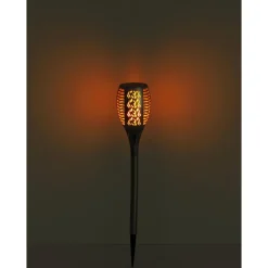 Luminaire Deco Globo Solar Led Argente, 12 Lumieres
