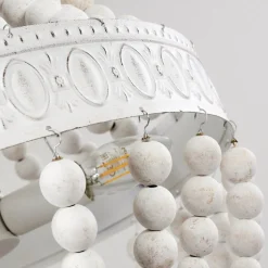Lustre Ararat Blanc, 3 Lumieres