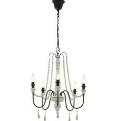 Lustre Eglo Krone Brun, 5 Lumieres