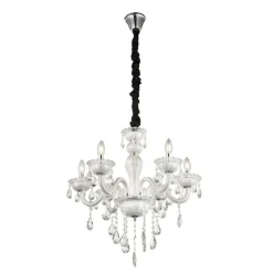 Lustre Globo Blanc, 6 Lumieres