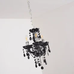 Lustre Malmback Noir, 3 Lumieres