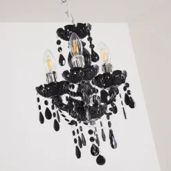 Lustre Malmback Noir, 3 Lumieres