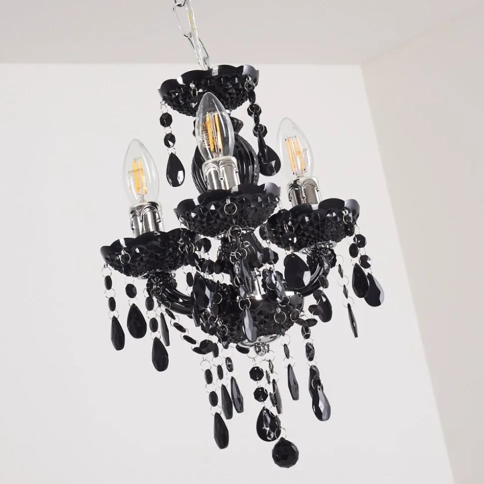 Lustre Malmback Noir, 3 Lumieres