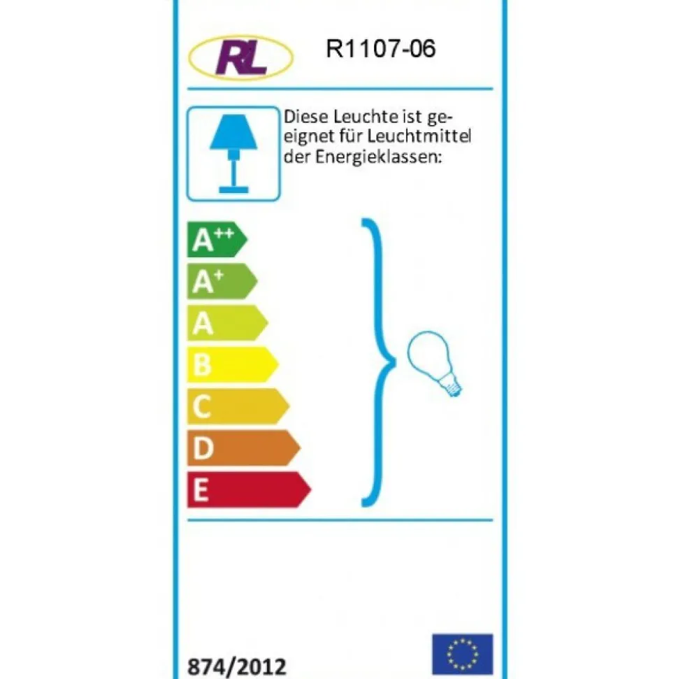 Lustre Reality Transparent, 5 Lumieres