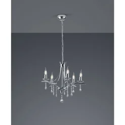 Lustre Trio Leuchten Lucerna Chrome, 5 Lumieres