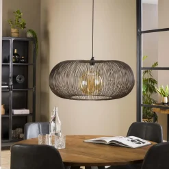 Lustreagueda Brun Fonce, Nickel Mat, Noir, 1 Lumiere