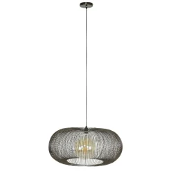 Lustreagueda Brun Fonce, Nickel Mat, Noir, 1 Lumiere