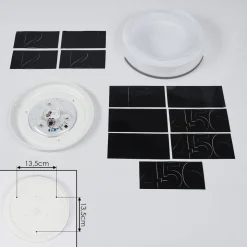 Numero D'Adresse Eclaire Eppeland Led Anthracite, 1 Lumiere