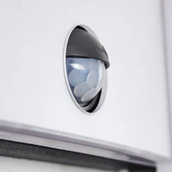 Numero D'Adresse Eclaire Louisville Led Gris, 1 Lumiere, Detecteur De Mouvement