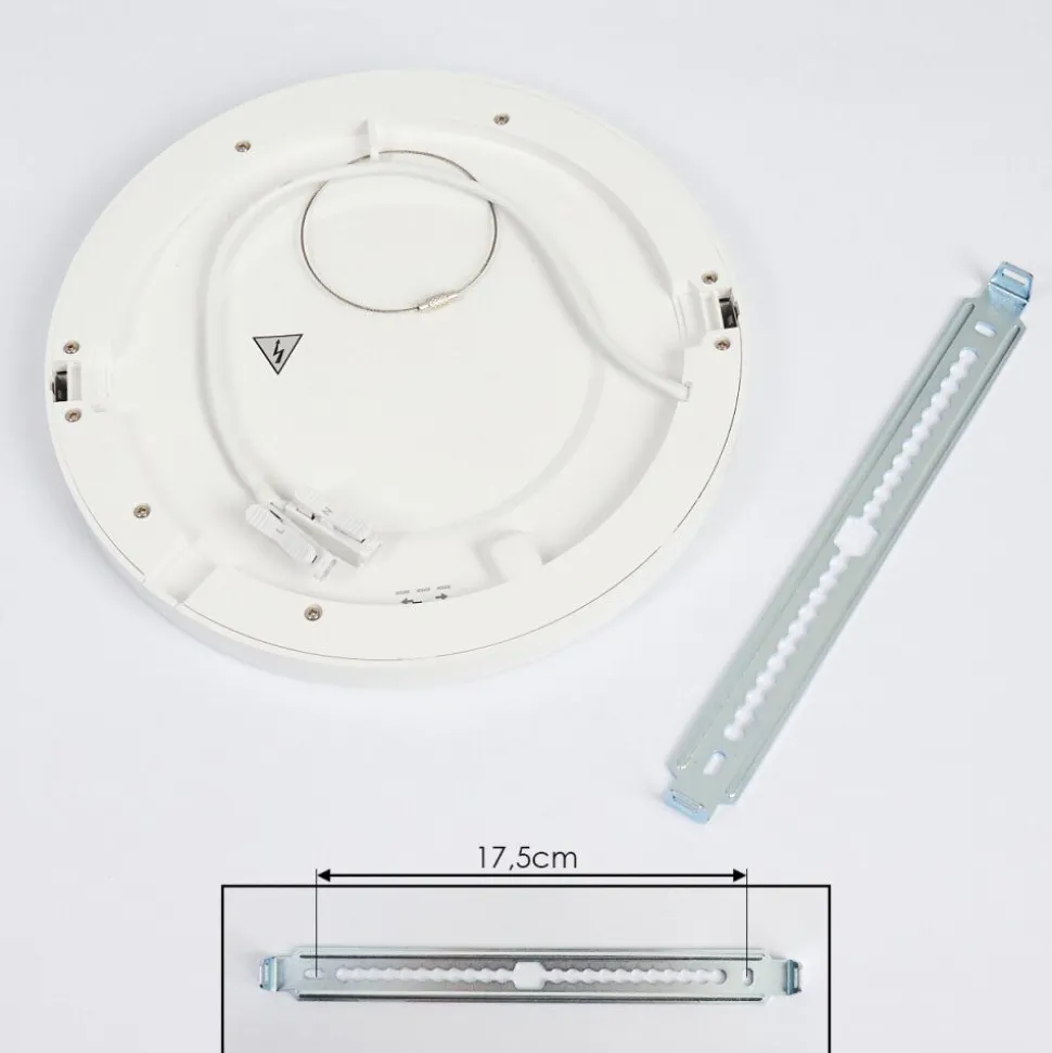 Panneau Led Canditas Blanc, 1 Lumiere