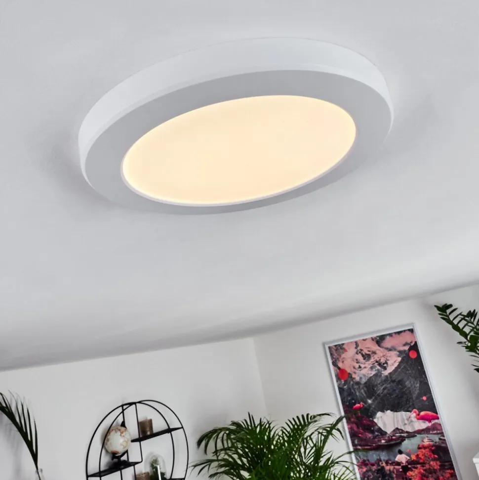 Panneau Led Canditas Blanc, 1 Lumiere