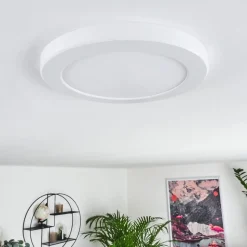 Panneau Led Canditas Blanc, 1 Lumiere