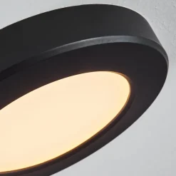 Panneau Led Canditas Noir, 1 Lumiere