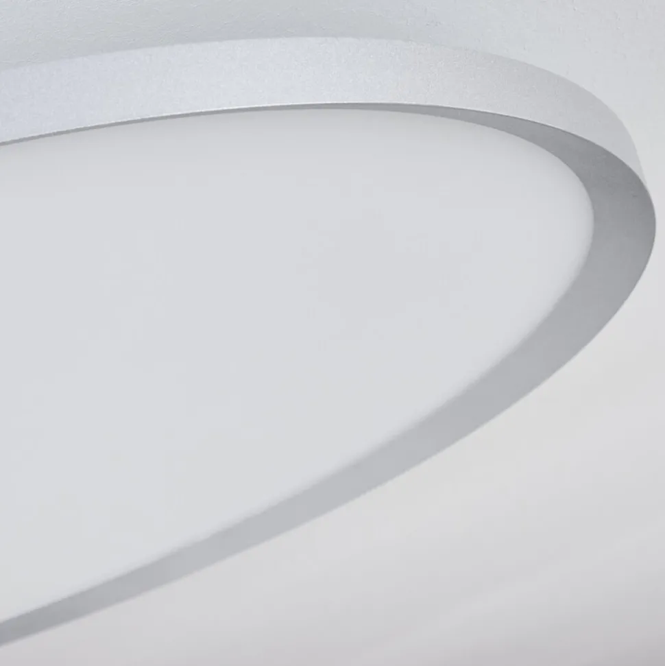 Panneau Led Kombito Argente, Blanc, 1 Lumiere, Telecommandes
