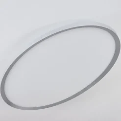 Panneau Led Kombito Argente, Blanc, 1 Lumiere, Telecommandes
