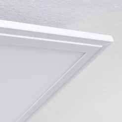 Panneau Led Pau Blanc, 1 Lumiere