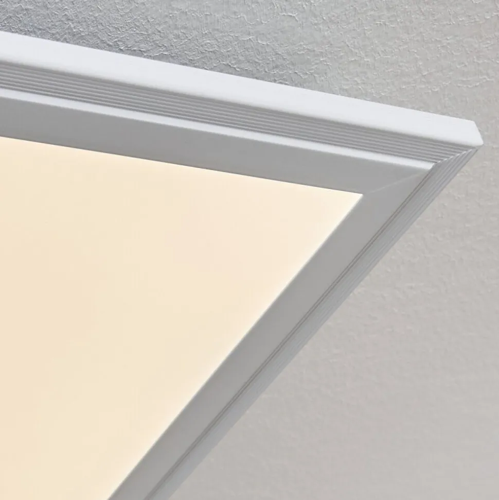 Panneau Led Pau Blanc, 1 Lumiere