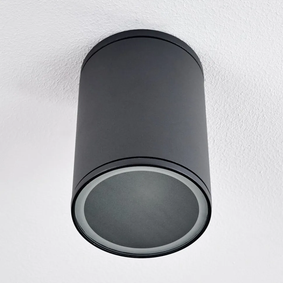 Plafonnier Agua Noir, 1 Lumiere