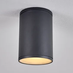 Plafonnier Agua Noir, 1 Lumiere