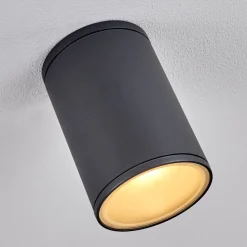 Plafonnier Agua Noir, 1 Lumiere