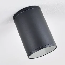 Plafonnier Agua Noir, 1 Lumiere