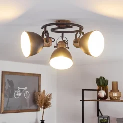 Plafonnier Banjul Noir, 3 Lumieres