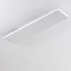 Plafonnier Bankura Led Blanc, 1 Lumiere, Telecommandes