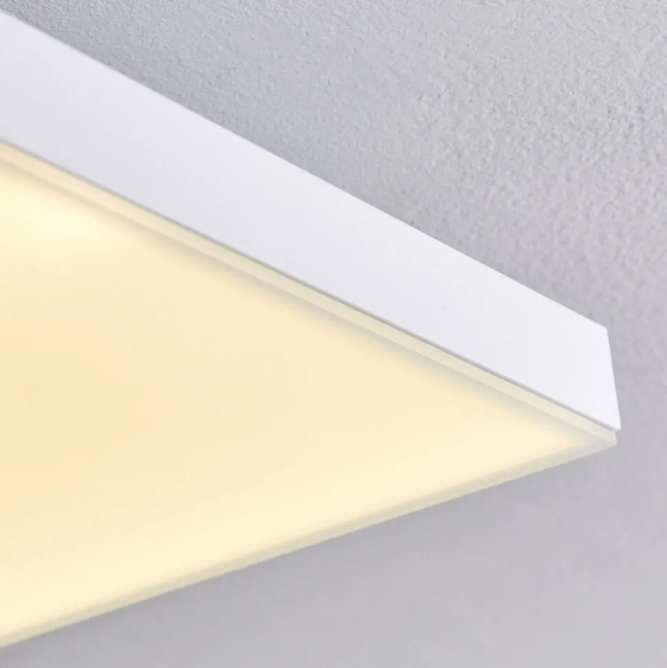 Plafonnier Bankura Led Blanc, 1 Lumiere, Telecommandes