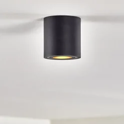 Plafonnier Barbuda Noir, 1 Lumiere